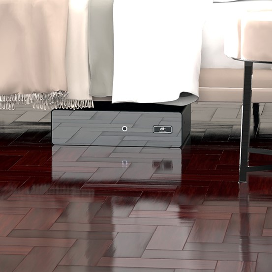 BS0255 Scáileán tadhaill Chliste underbed sábháilte